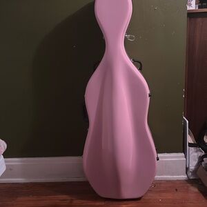 Pink 4/4 Gloss Hard Cello Case